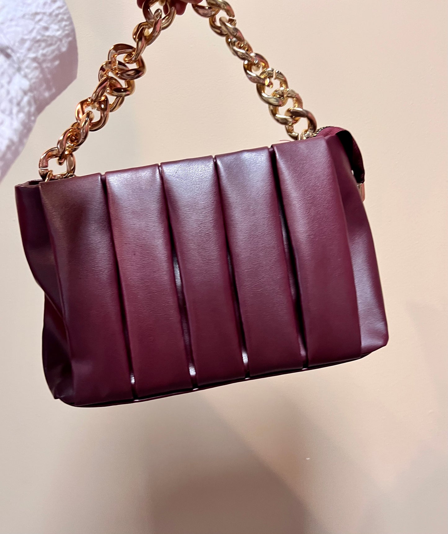 Puffy Over The Shoulder Bag
