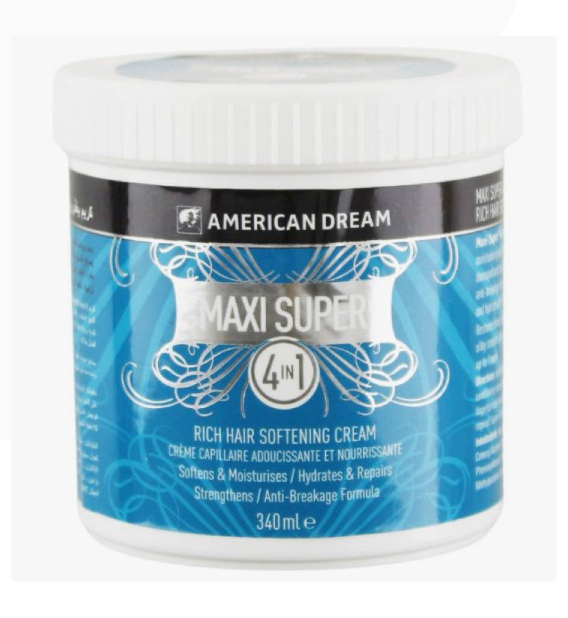 American Dream 4 in 1 Maxi Super Rich Hair Softening Cream 340 ml