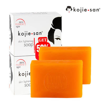 Kojie San Skin Brightening Soap - Original Kojic Acid Soap for Face & Body - Cosmetic Soap for Beautifully Fresh Skin (2 X 135g Bars)