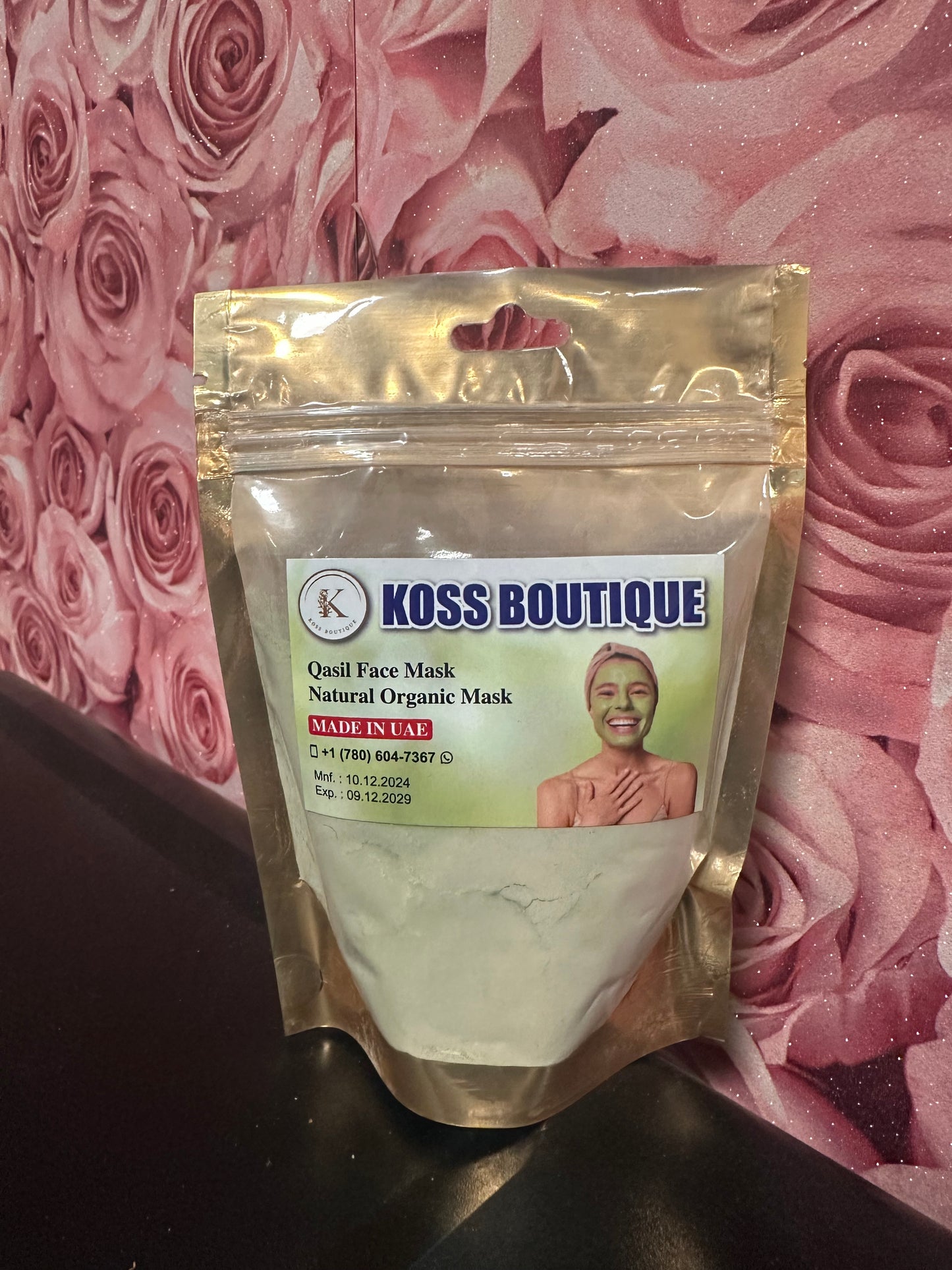 Organic Qasil Face Mask