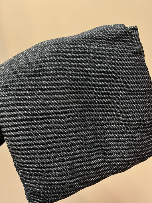 Shiny Crinkled Mesh Hijab